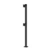 SEQ2 floor mount access control bollard with dual arms is distributed in Australia by Security Design Co Australia.